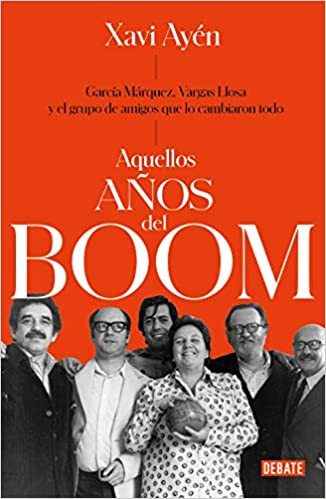 Xavier Ayen. Those boom years. Cover image of the book.