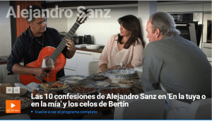 Alejandro Sanz tontea con Fabiola Martínez y se convierte en tendencia