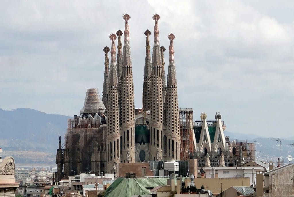 Sagrada Familia. Foto del templo