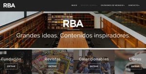 RBA. Grupo editorial español de Barcelona