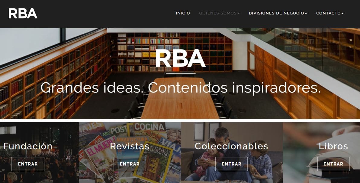 RBA. Grupo editorial español de Barcelona - Top Influencers