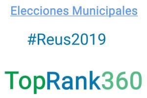 Municipales 2019 en Reus. Ranking de candidatos en Twitter