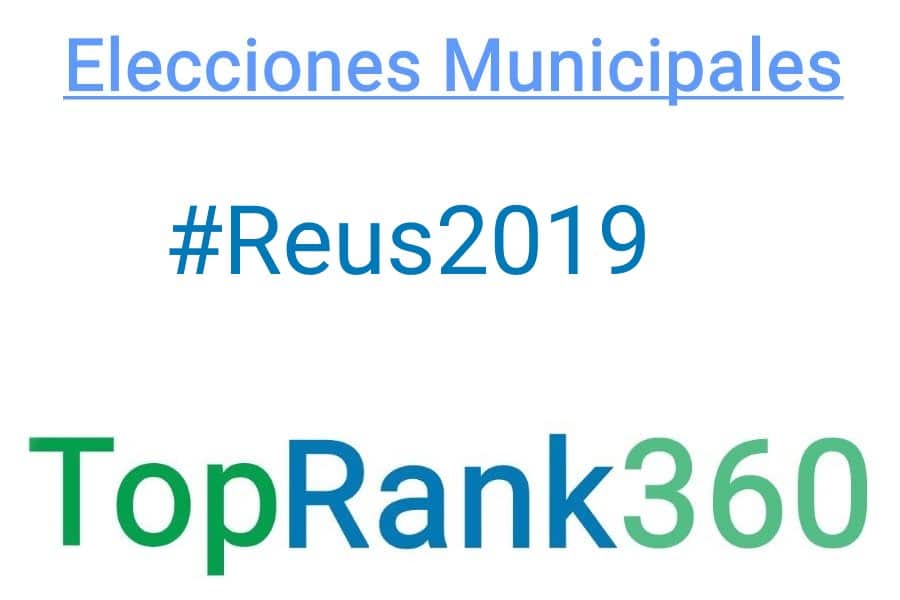 Elecciones Municipales Reus 2019