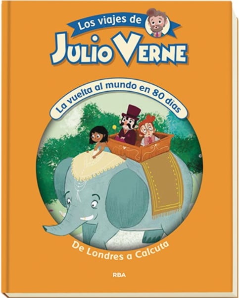 Parche oro dedo índice Colecciones RBA para niños con las obras de Julio Verne - Top Influencers