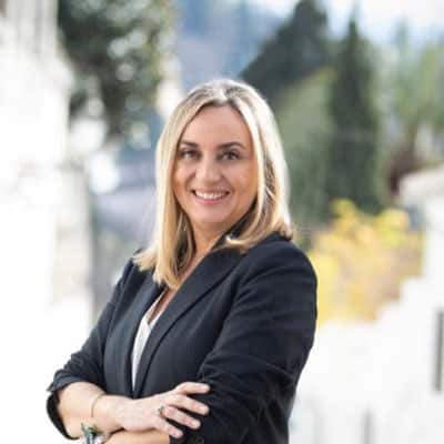 Marifran Carazo candidata de Granada. Foto del perfil de Twitter de la candidata.