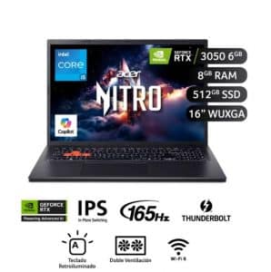 Laptop gamer: características técnicas, rendimiento gráfico, refrigeración y pantallas diseñadas para ejecutar juegos y tareas exigentes.