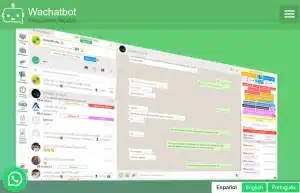Automatizar WhatsApp Business. Imagen del servicio web WaChatbot