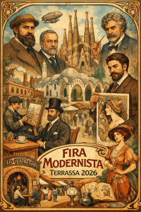 Influencers del Modernismo: figuras clave y su huella en la Fira Modernista de Terrassa 2026