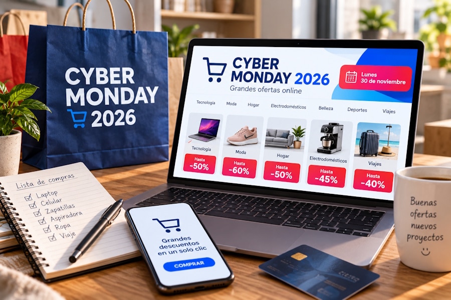 Fechas y ofertas online de Cyber Monday 2026