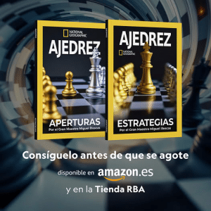 Colección de ajedrez de Miguel Illescas con National Geographic y RBA